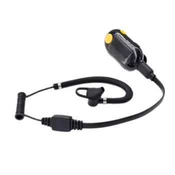 Kulak Asılı Walkie Talkie UHF 400-470MHz 0.5 W Mini Radyo Kablosuz Kulak kancası Kulaklık Bar Otel Güzellik Salonu Communicator