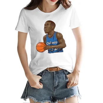 T-Shirt Basketbol Yıldız Shaquiller ve o'neals Büyük köpekbalıkları Basketbol Hediye Sevimli Seyahat Spor Başlık Yüksek kalite Eur Boyutu