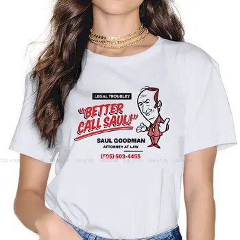 Better Call Saul Kadın Giyim Film Breaking Bad Grafik Kadın Tişörtleri Vintage Gotik %100 % Pamuk Kız Üstleri