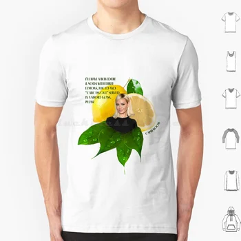 Dorit İçecek Sipariş T Shirt 6Xl Pamuk serin tişört Dorit Kemsley Rhobh