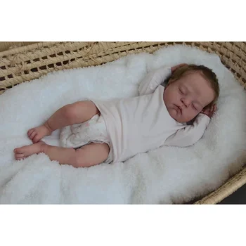 48 cm Yeniden Doğmuş Bebek Bebek Remi-Ashton Yakın Göz Resim Gerçekçi 3D Cilt Venis Yüksek Kaliteli Bebé Reborn Niña