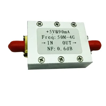 YENİ RF amplifikatörü Düşük Gürültü Amplifikatör Amatör Radyo Modülü LNA 50 M-4 GHz NF=0.6 dB RF FM HF VHF / UHF Amatör Radyo-110dBm