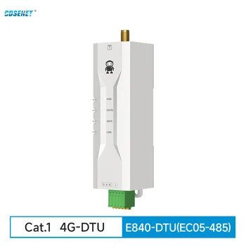 4G Cat1 RS485 Şeffaf İletim MQTT Modbus TCP to RTU CDSENT Küçük Boyutlu Modem E840-DTU(EC05-485) E 2 Yollu Soket Bağlantısı