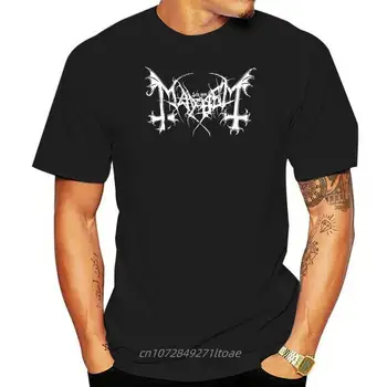 Abd Mayhem Logo Siyah Metal T Shirt Erkek S 6Xl ABD %100 Pamuk