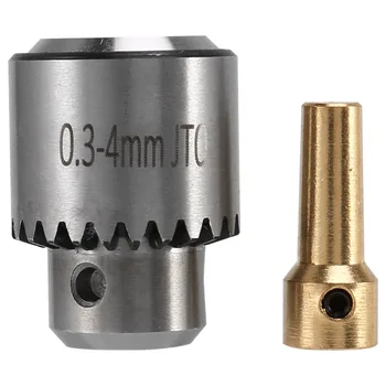 Sıcak Elektrikli Matkap Taşlama Mini Matkap Chuck Anahtar anahtarsız matkap aynaları 0.3-4mm Kapasite Aralığı W / 3.17 mm Mil Bağlantı