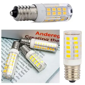 3 Adet yeni 5 W E17 LED ampul lamba 220 V-240 V Mini Mısır ampul ışık 2835SMD 360 ışın açısı yerine halojen avize ışıkları