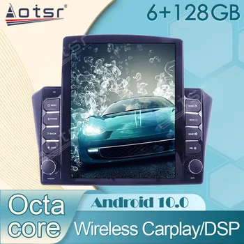 6 + 128G Peugeot 408 2014 + İçin Araba Radyo Ses android müzik seti Alıcısı GPS Navigasyon Video Multimedya Tesla Carplay Kafa Ünitesi DPS