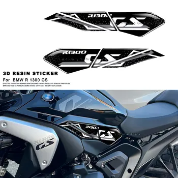 R1300GS Motosiklet 3D Jel Tankı Ped kaymaz Tankı Sticker Yan Ped BMW R 1300GS 2024
