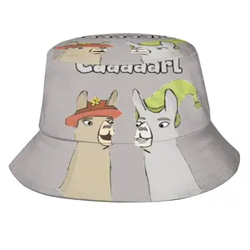 Şapkalı Lamalar-Caaaarl Unisex Yaz Kap Güneş Koruyucu Şapka Şapkalı Lamalar Paul Gizli Ajan Bob Film İnek Boğulma Sal Lamalar
