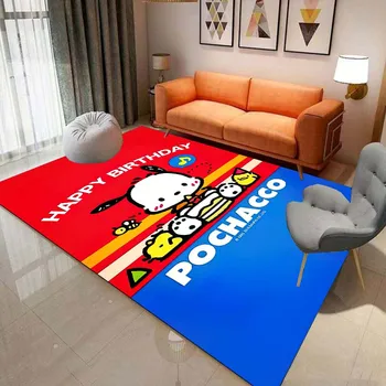 Sevimli karikatür Pachacco çocuk yumuşak kilim oturma odası ev yoga mat yatak odası halısı mutfak banyo kaymaz mat büyük halı
