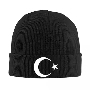 Türkiye bayrağı örgü şapka kasketleri kış şapka sıcak rahat kapaklar erkekler Kadınlar