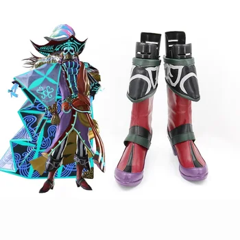 Final Fantasy XIV Amon Cosplay Ayakkabı Anime Çizmeler Oyunu FF14 Kadın Erkek Custom Made