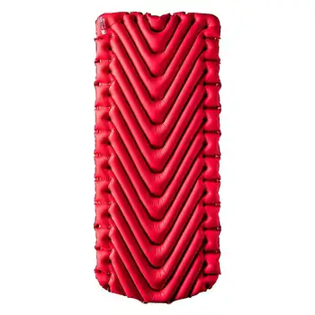 Klymit Yalıtımlı Statik V Luxe Uyku Pedi, 76x30x3in, Kırmızı