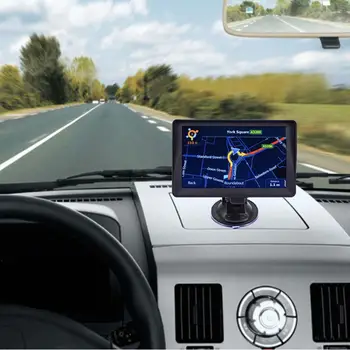 Navigasyon için Araba Dokunmatik Ekran Araç Navigasyon 7 inç 8G 256M Navigasyon Sistemi için Taşınabilir Oto Araç RV Kamyon