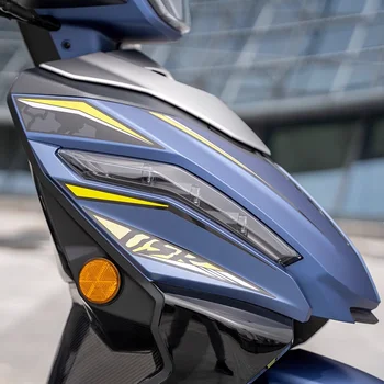 HAOJUE İÇİN USR125 Motosiklet vücut fairing sticker logo çıkartmaları Koruyucu Çıkartması 3D Çıkartmalar Tekerlek Sticker