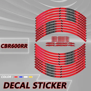 Tekerlek Sticker Honda CBR250RR CBR600RR CBR1000RR Motosiklet Ön Arka Lastik Yansıtıcı Şerit Dekoratif Çıkartmaları Sticker