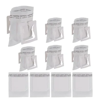 50 Adet / paket Damla Kahve filtre torbası Taşınabilir Asılı Kulak Tarzı Kahve Filtreleri Kağıt Ev Ofis Seyahat Demlemek Kahve ve Çay Araçları
