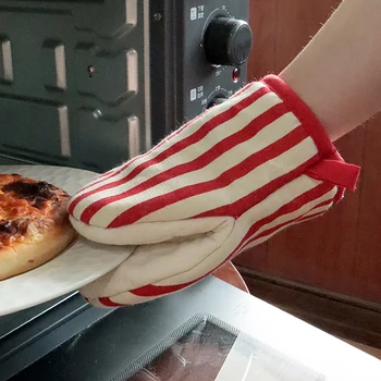 Fırın Mittsanti-sıcak eldivenler Ev Potholder Mutfak Ördek Gagası Şekli pamuk eldivenler Tepsi Çanak Kase Tutucu Fırın El Klip