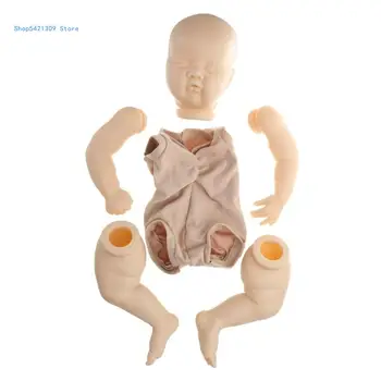 85WA 50cm Reborns Bebek Aksesuarları için Güzel Bebek Bezi Vücut Oyuncak Vinil