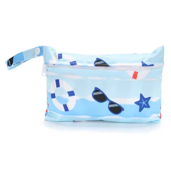 15X22. 5cm Tek Fermuarlı Mini Boy yıkanabilir su geçirmez küçük ıslak çanta kozmetik çantaları çanta Çok Fonksiyonlu çanta