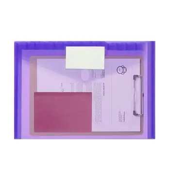 Şeffaf Dosya Çantaları belge organizatörleri Snap Düğmesi İle A4 Boyutu belge organizatörleri Snap Düğmesi İle Su Geçirmez Ofis Malzemeleri