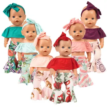 2019 Omuz oyuncak bebek giysileri İçin Fit 43cm bebek oyuncak bebek giysileri yeniden doğmuş Bebek Aksesuarları