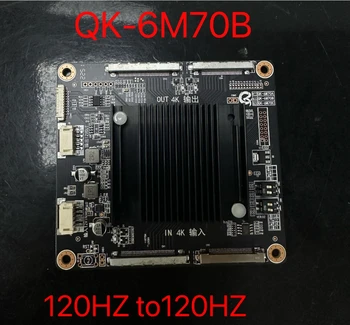 Yeni yükseltilmiş QK-6M70B adaptör panosu 4K120HZ ila 4K120HZ, adaptör bölümü için gelişmiş görüntü kalitesi ile