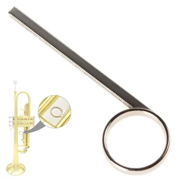 Yüksek Kaliteli Profesyonel Metal Malzeme Dayanıklı 86mm Nikel Kaplama Trompet 3rd Slayt Parmak Yüzük Trompet Parçaları ve Aksesuarları