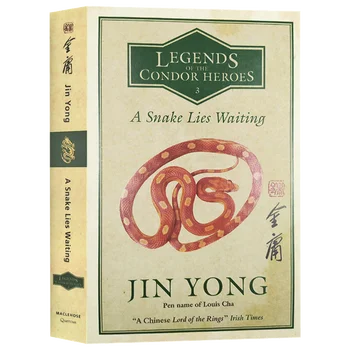 Bir Yılan Bekliyor Akbaba Kahramanlarının Efsaneleri 3 Jin Yong, ingilizce en çok satan kitaplar, Fantastik romanlar 9781784299576