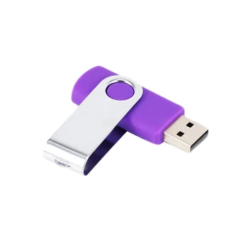 Dönen USB 2.0 128MB Flash Sürücü Bellek Çubuğu Depolama U Disk