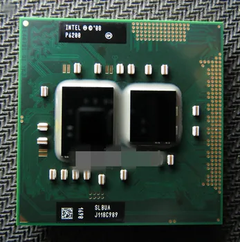 Intel Pentium P6200 SLBUA 2.1 GHz Kullanılan Çift Çekirdekli Çift İş Parçacıklı CPU İşlemci 3M 35W Soket G1 / rPGA988A