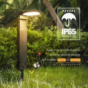 Güneş Lambası IP55 Su Geçirmez Açık Zemin çim lambaları LED Villa Bahçe Peyzaj Ayakta Lambalar Zemin Fişi Güneş Işığı Aydınlatma