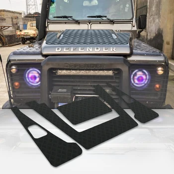 sıcak satış off road araç otomobil parçaları alüminyum alaşım hood kapak bonnet vents fit Land Rover Defender için