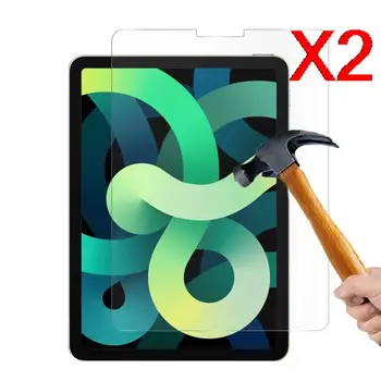 2 ADET Tablet Temperli Cam Ekran Koruyucu İçin iPad Hava 4 Hava 5 10.9 inç A2072 A2316 A2589 Anti-parmak izi Koruyucu Film