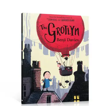 MiluMilu Orijinal Çocuk Popüler Kitaplar Benji Davies En Grotlyn Boyama İngilizce Aktivite Hikayesi resimli kitap Çocuklar İçin