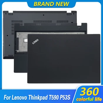 Yeni Lenovo Thinkpad T590 P53S Laptop LCD arka kapak Palmrest Parmak İzi Alt Kasa Üst Üst Küçük Harf Konut Kapak