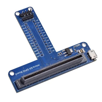 T Tipi Genişleme Adaptörü Microbit Breadboard Python Grafik Programlama Arayüzü BBC Microbit