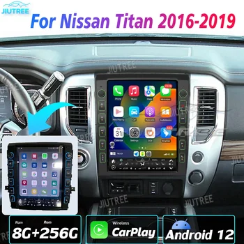 Android 12 Araba Radyo Nissan Titan XD 2016-2019 Multimedya Araba Radyo GPS Navigasyon Stereo Çalar Kablosuz Carplay Kafa Ünitesi