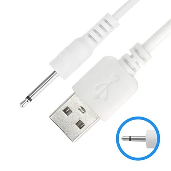 Yüz temizleyici şarj kablosu için USB'den DC2.0/2.5 MM güç kablosuna