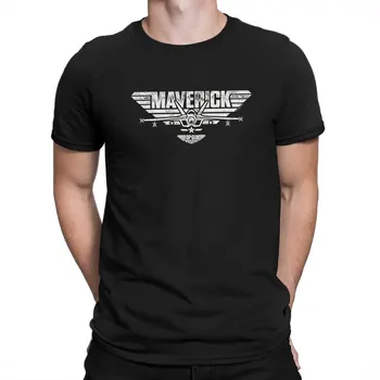 Top Gun Maverick Merkezli Jet Logo T Shirt Moda Erkekler Tees Yaz Giyim Harajuku Crewneck TShirt