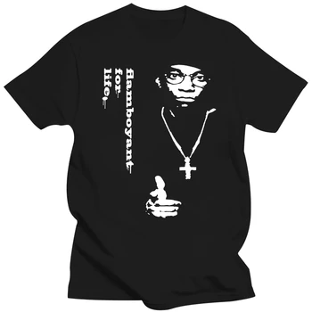 Büyük L Yaşam İçin Gösterişli Hip Hop Müzik T Shirt