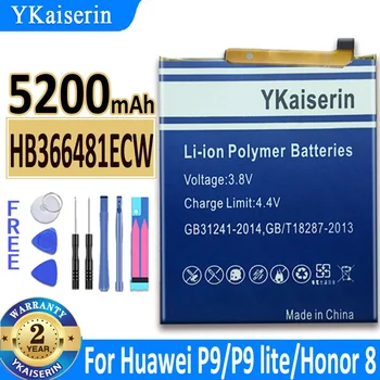 YKaiserin HB366481ECW Pil İçin Huawei P9 / p9 Lite Onur 8 İçin P10 Lite Y6 II P8 Lite 2017 P20 Lite Onur 5C Ascend P9