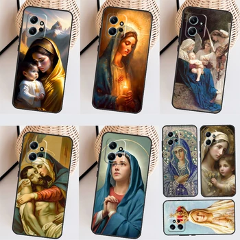 Bakire De Guadalupe Virgen Mary Kılıf Xiaomi Redmi İçin Not 12 11 10 8 9 Pro 12S 11S 10S 9S Coque Redmi İçin 12 9C 10C 12C