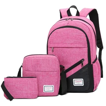 2023 yüksek kaliteli naylon okul gençler için çanta erkek kız Erkek laptop sırt çantaları Su Geçirmez ortopedik sırt çantası mochila