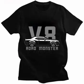 Vintage V8 Araba T Shirt Erkek Yaz Yeni Varış O-Boyun Endüstriyel Tarzı DIY T-Shirt 4Xl
