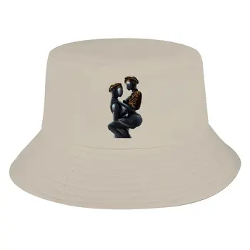 Ikizler Klasik Serin Unisex Kova Şapka Atomik Kalp SSCB Oyunu Hip Hop Balıkçılık güneşlikli kep Moda Stil Tasarlanmış