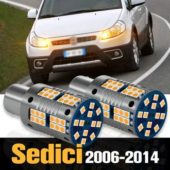 2 adet Canbus LED sinyal lambası Lamba Aksesuarları Fiat Sedici İçin 2006 2007 2008 2009 2010 2011 2012 2013 2014