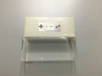1 Kutu Koruyucu GBM Game Boy MİKRO Nintendo Sadece AB Şeffaf Vitrin Toplama Kutusu